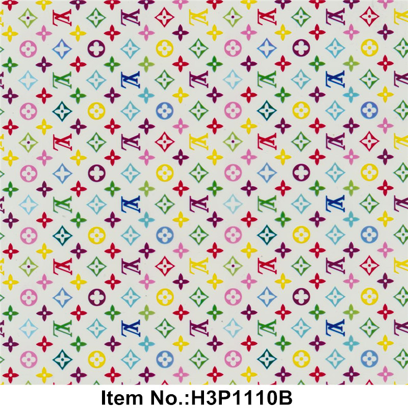 H3P1110B color LXV logo design hydro film printer custom design hydro dipping film for car