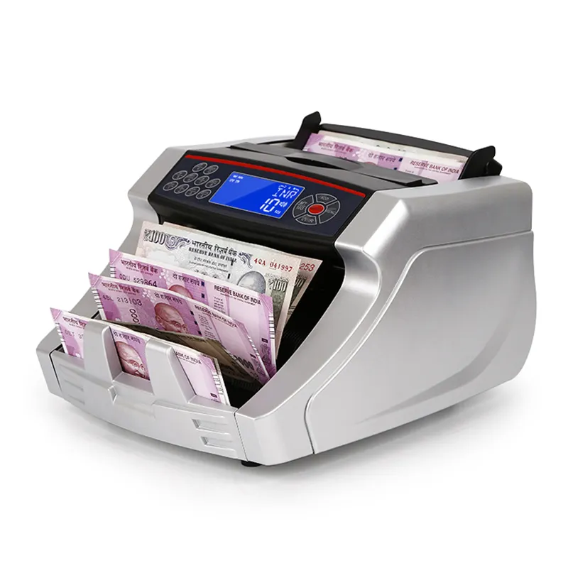 Multi function Magnetic and Violet money detector cash counter machine Model 2829B