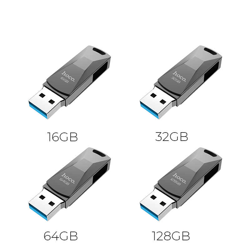 Hoco фабричная цена UD5 Высокое Качество USB3.0 /16G/32G/64G/132G высокоскоростной Флэш-Накопитель