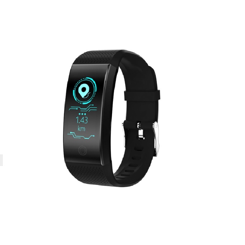 Stepfly QW18 умный Браслет сердечного ритма мониторы приборы для измерения артериального давления кислорода браслет трекер IP68 Водонепроницаемый FitnessTracker