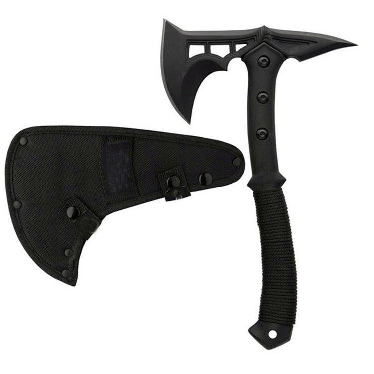 Тактический топор Tomahawk, маленький пластиковый топор с ручкой для кемпинга и охоты, сражений, выживания, викингов