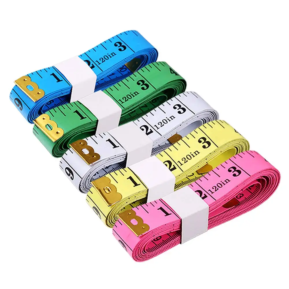 Tape Measure 300cm 120 Inch Double scale Soft Tape Measuring Body Measurements Sewing Tailor Cloth Ruler