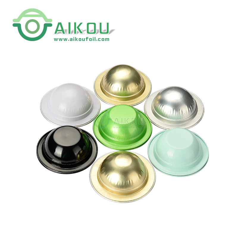 Одноразовая упаковка coffee pod контейнер с крышкой кофе капсулы с фильтром для кофемашины nespresso