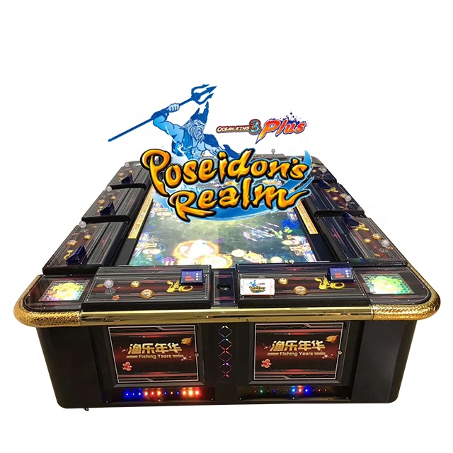 Новейший игровой автомат Ocean King 3 Plus Poseidon's Kingdom с монетами для охотников и рыбалки, 2019