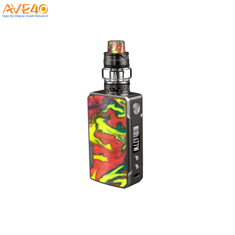 2019 Новые оптом электронные сигареты Voopoo Drag 2 Platinum Kit 177 Вт с баком Uforce T2