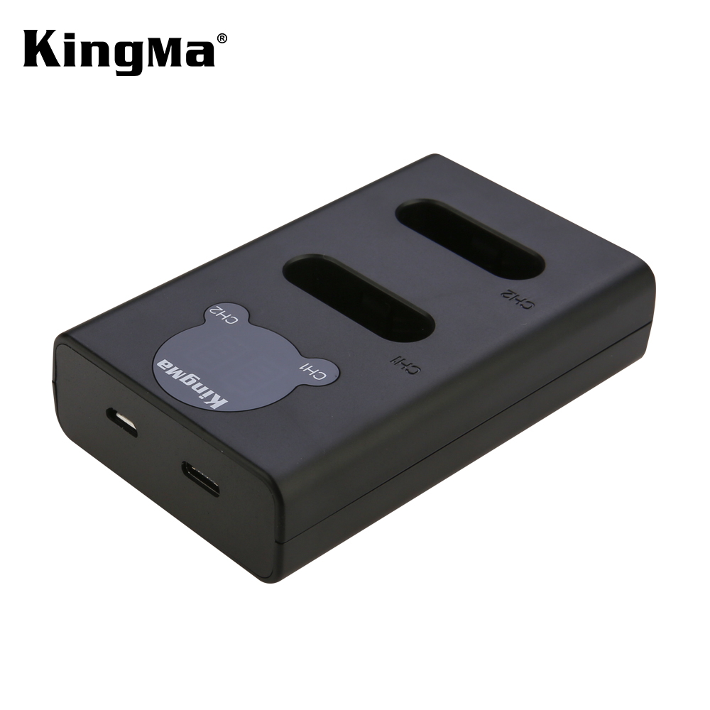 KingMa интеллигентая (ый) ЖК-дисплей Двухканальное зарядное устройство для Sony NP-BX1 NP BX1