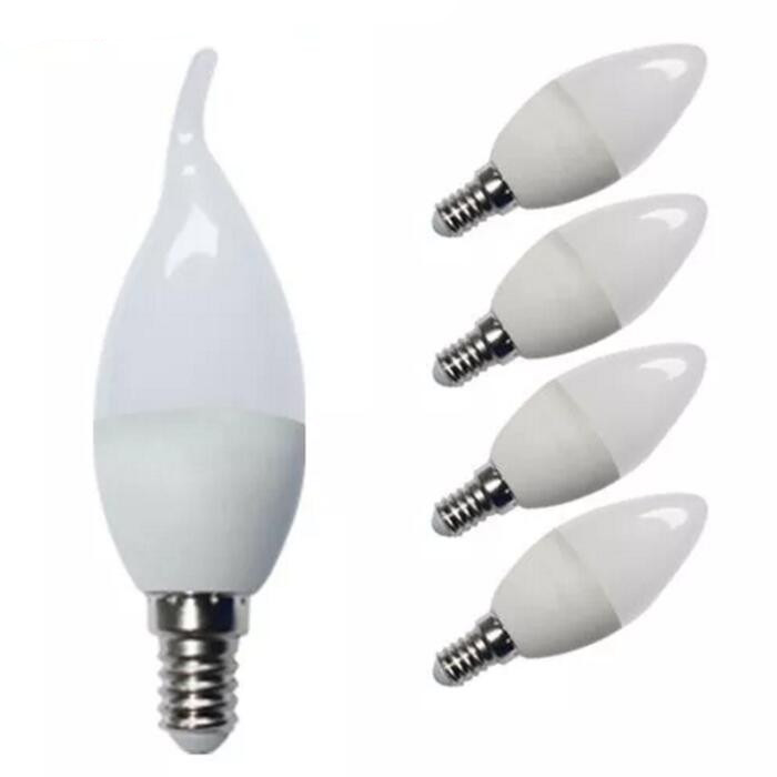 Декоративная Свеча база 3 W 3000 Lumen Светодиодная лампа 9 ватт