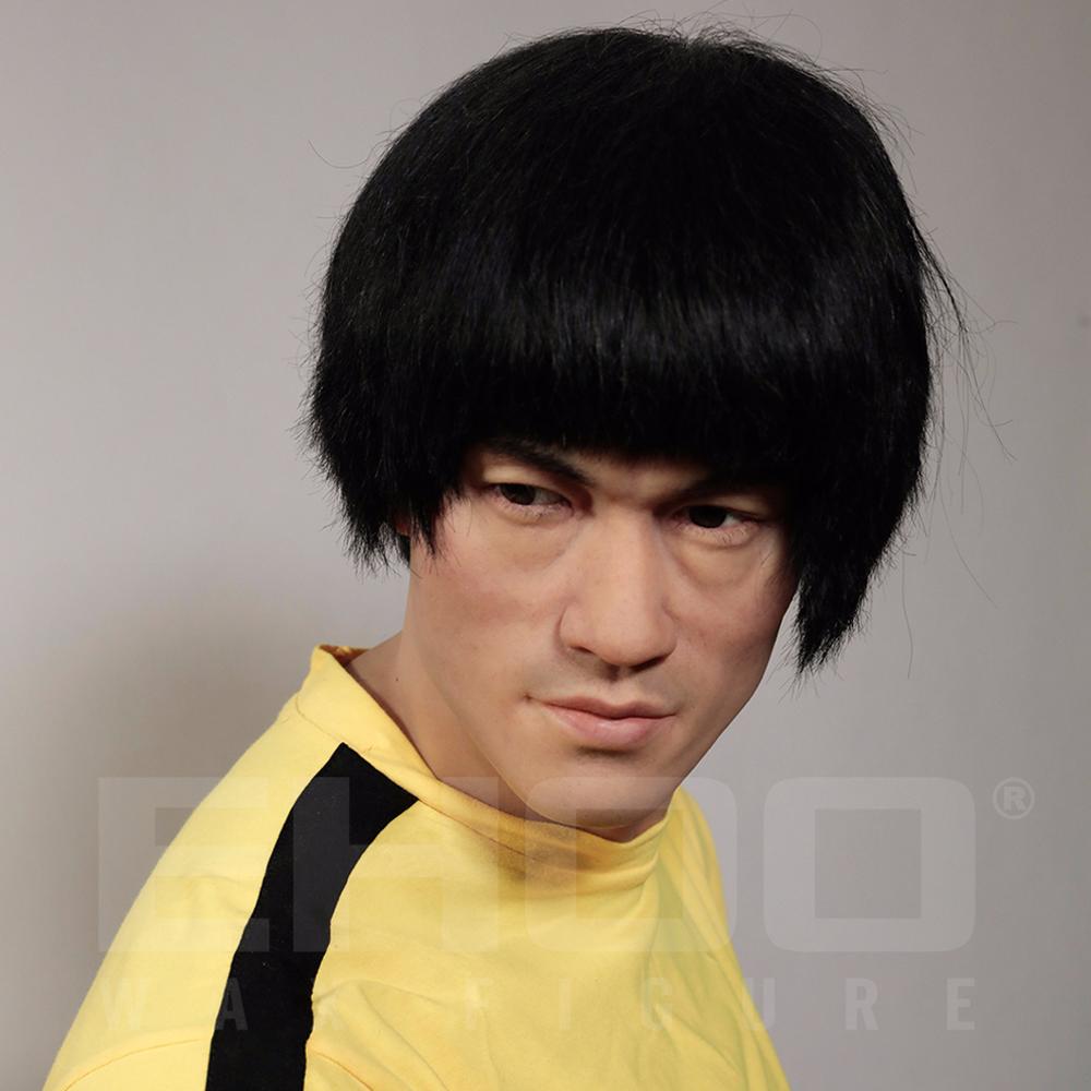 Lifesize Martial Arts Super Star Bluce Lee Wax Figure China Figures