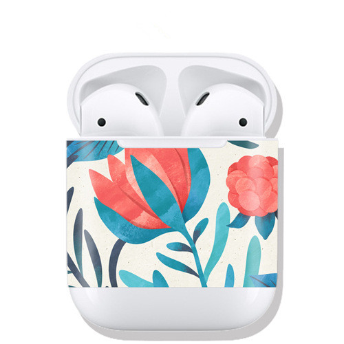 Напрямую с Фабрики Пользовательские обёрточная бумага Стикеры для airpods зарядный чехол, airpods кожи чехол Полный охват