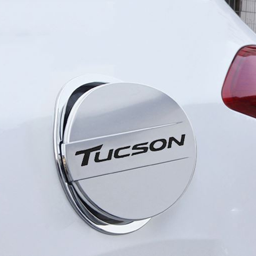 Аксессуары для автомобиля, чехол для Hyundai Tucson 2015-2018, внешний хромированный корпус из АБС-пластика для автомобиля, внешний корпус для бензобака, топливного бака, декоративная отделка