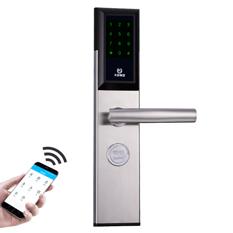 Дверной смарт-замок Ble Wi-Fi, электронный цифровой код, RFID-карта, TTLock App, дверной замок для отеля, система безопасности