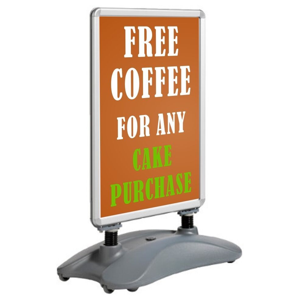 Heavy-Duty 50x70cm Water Base Advertising Board for Pavement Advertising Equipment