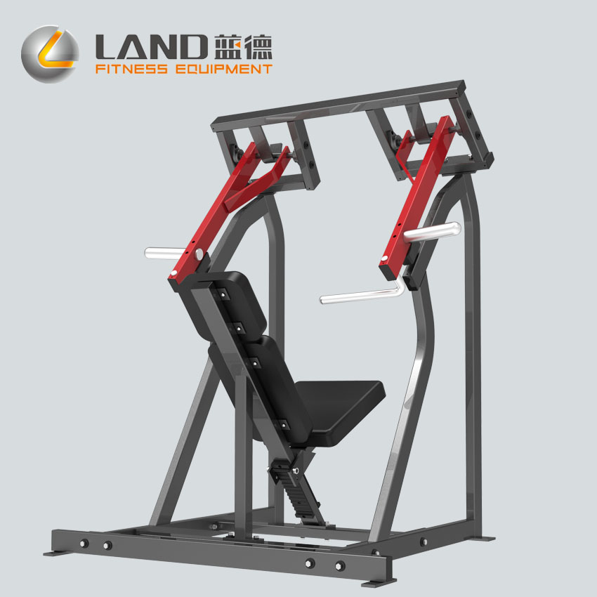 LAND фитнес Новое поступление! LD-3006 боковая Наплечная пресс-пластина нагруженная машина/Коммерческое Оборудование спортзала
