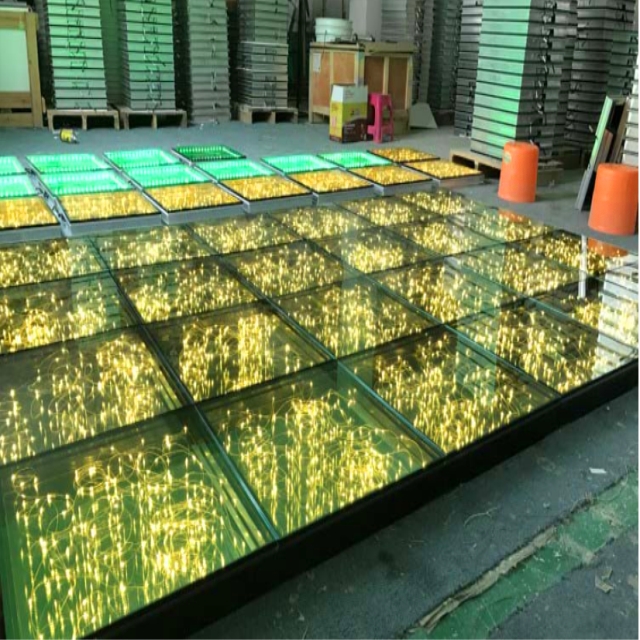 3D Звездный танцпол для романтики свадьбы вечеринки сценического диджея