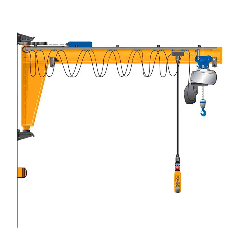 5ton wall mounted jib crane for workshop