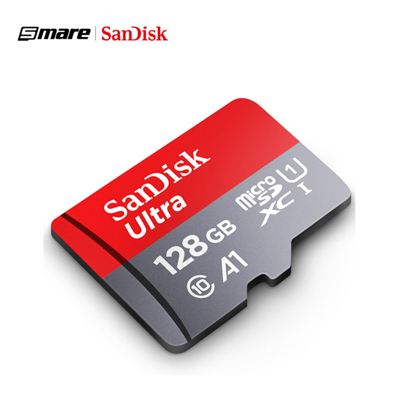 Низкая цена оригинальная оптовая продажа SanDisk microTF sd-карта 64 Гб 128 ГБ 32 ГБ 256 ГБ 200 ГБ флеш-карты A1 Ultra Class 10 U1 U3