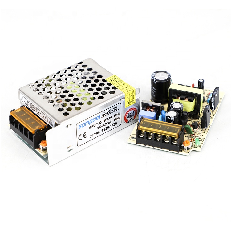 AC 85 В-264 В sompom импульсный источник питания DC 12 В 2A 24 Вт для LED светодиодные полосы/ камера
