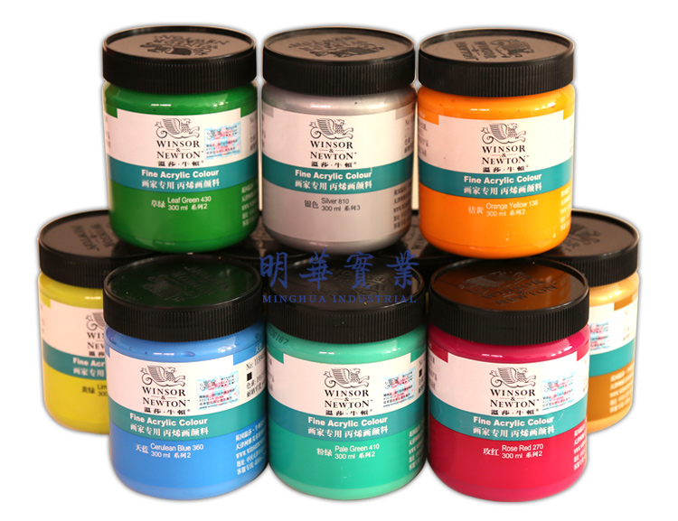 Winsor & Newton акриловый цвет 300 мл акриловой краски
