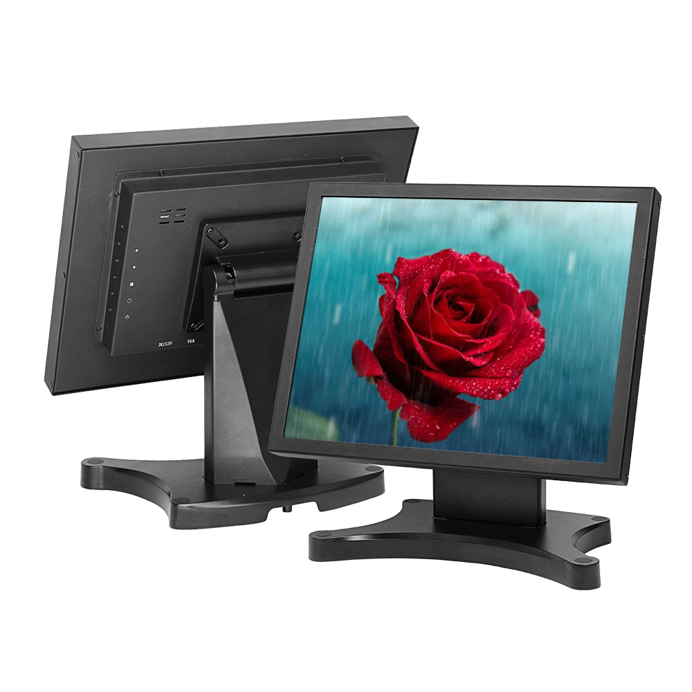 Touch Screen Lcd Monitor with Metal Housing 15 Inch 1080P 4 Wire or 5 Wire Resistive Touch /capacitive Touch