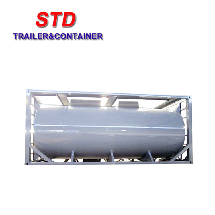 20 feet and 40 feet tank container with heating system