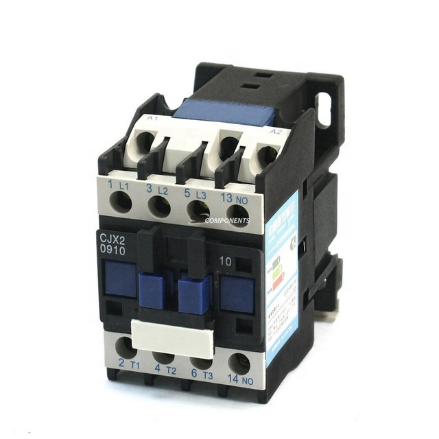 9A 3 фазы 3 полюса 1NO 24VAC 36 В 220 В 380 50 Гц 60 Гц катушки Вольт AC контактор для реле двигатель Магнитный стартер 35 мм Din рейку