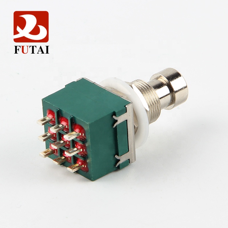 9pin 3PDT self-locking footswitch Guitar Switch