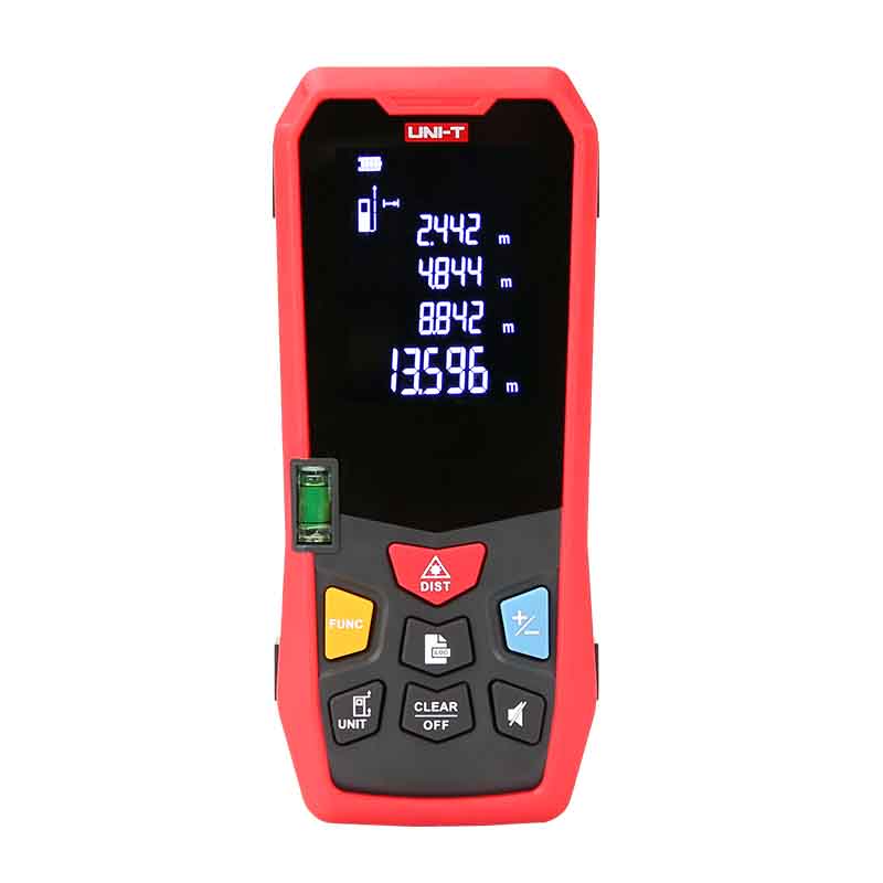 UNI-T мини LM60 60 м цифровой лазерный дальномер trena лазерный клейкие ленты измерения Diastimeter тестер инструмент