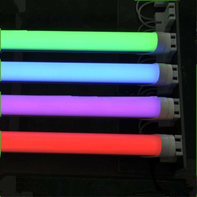 Люминесцентная лампа 120 см 1200 мм 4 фута 36 Вт алюминиевый AC85-265V rgb светодиодный трубчатый светильник с gree светильник синий светильник