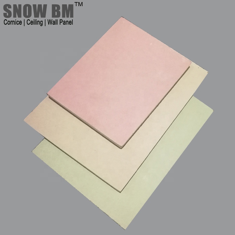 Доска для гипсокартона Gesso SNOW BM 4 '* 8', размер 1220x2440x9 мм, для рынка Канады