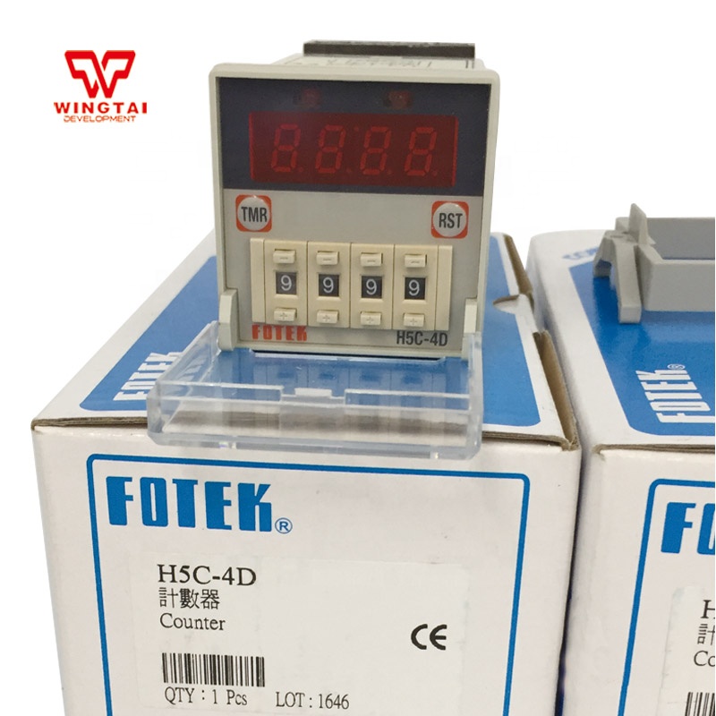 Тайвань Fotek цифровой счетчик H5C-4D