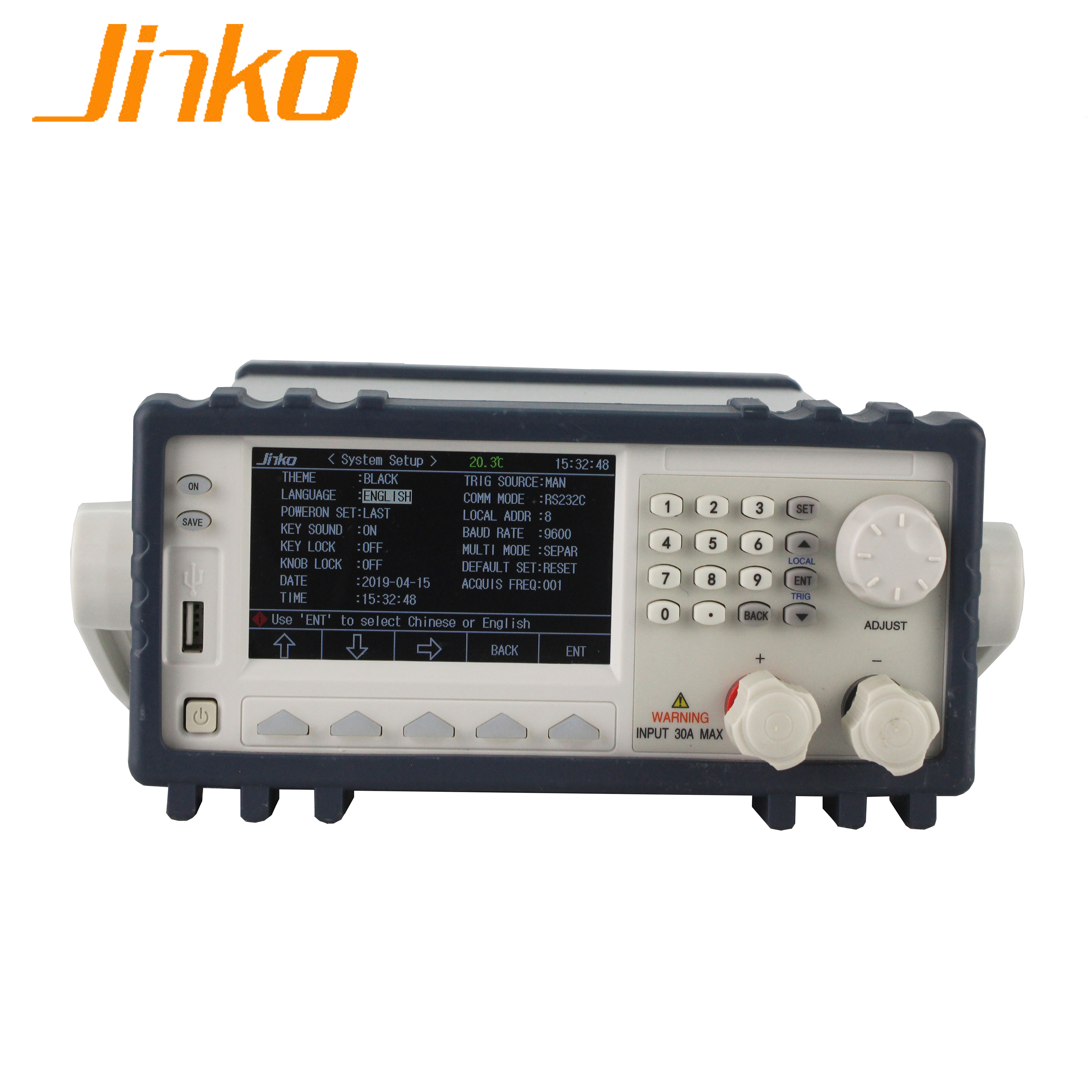 Дешевые JK9930B 150 Вт электронная нагрузка с 4,3 дюймов TFT цветной дисплей