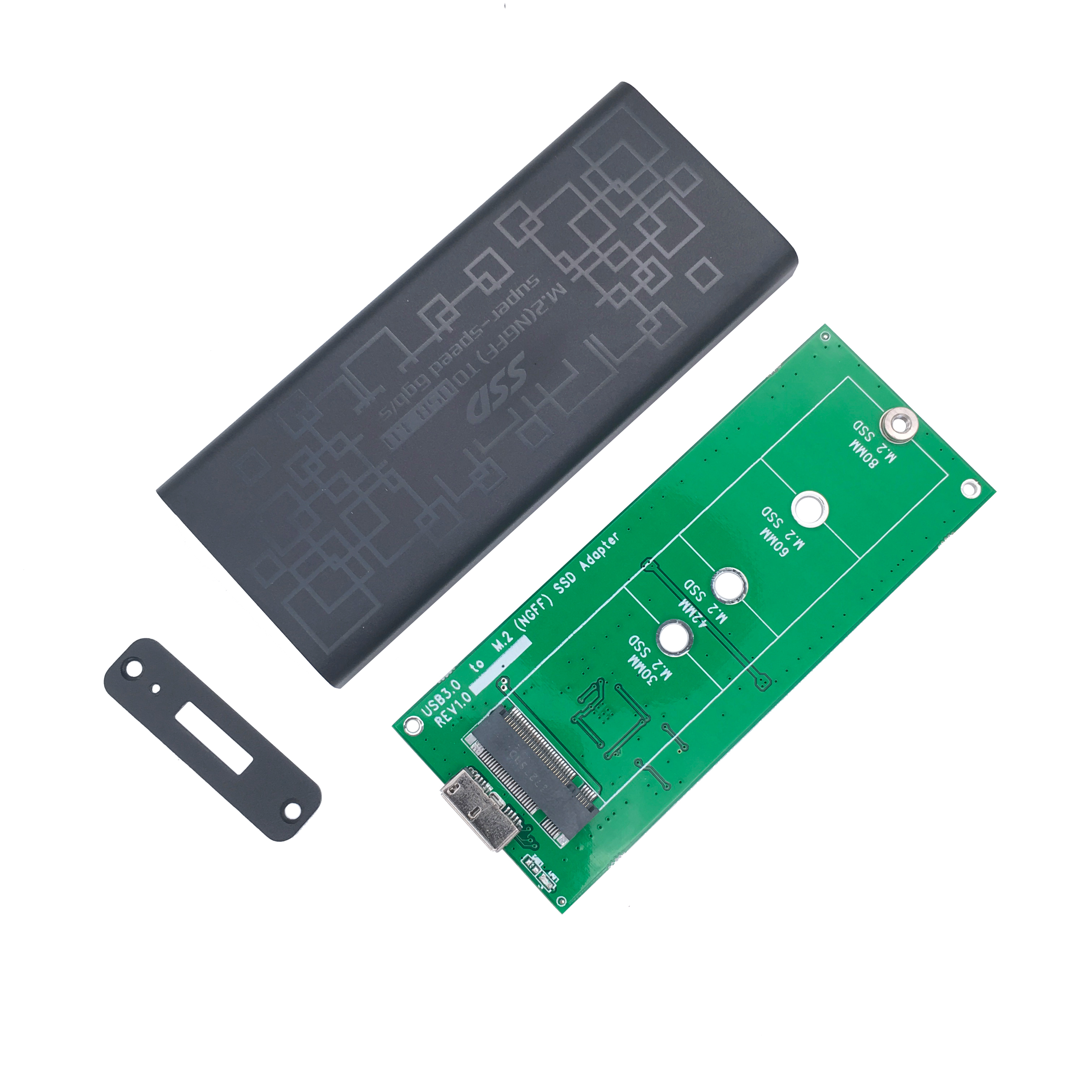 Внешний корпус SSD от USB 3,1 до M.2 NGFF