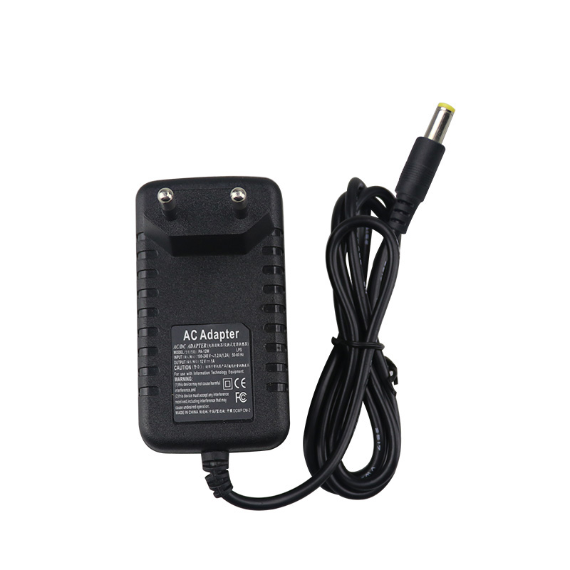 Высокое качество США/UK/EU/AU Plug AC DC адаптеры питания 12 В 1A стены зарядное устройство