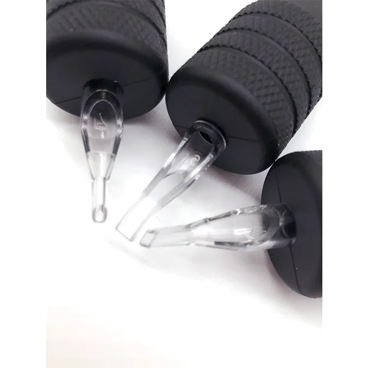 New Arrival Adjustable Stainless Steel Cartridge Tattoo Tubes Disposable Grip For Sale