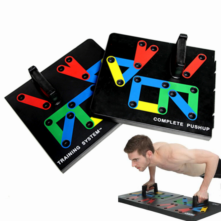 Мощность Push Up Training системы дома тренажерный зал полный средства ухода за кожей пресс Push Pull Up доска 2 шт. доска с 2 ручками