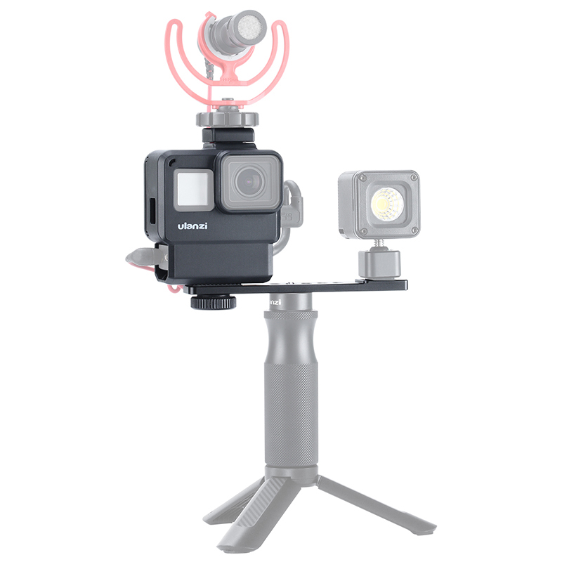 Чехол-клетка ULANZI V2 Pro с 52 мм фильтром и кольцом-адаптером для Go Pro 7/6/5