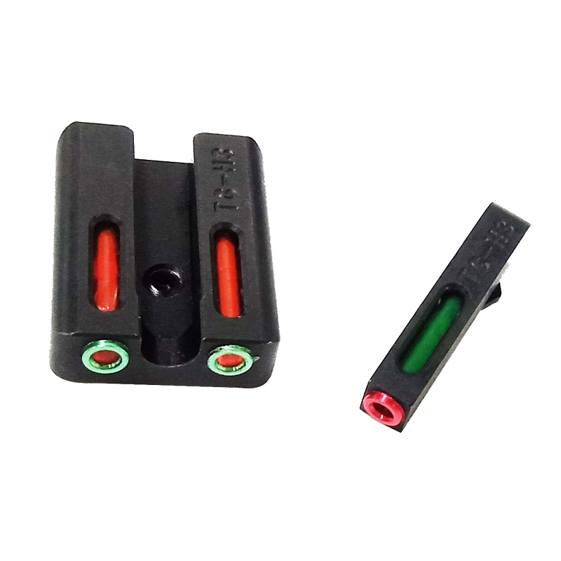 Spina оптика GLOCK настоящий красный зеленый прицел Оптическое волокно с боевыми задними прицелами фокус-замок