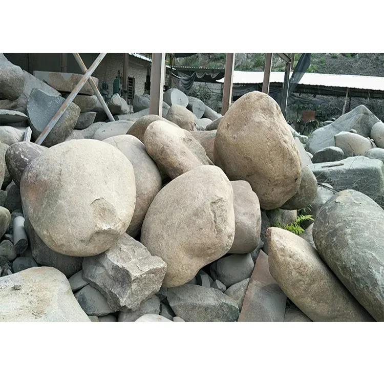 Wholesale River Rock Purchase Landscaping Round Large River Rock Stones Natural Garden Big River Stone