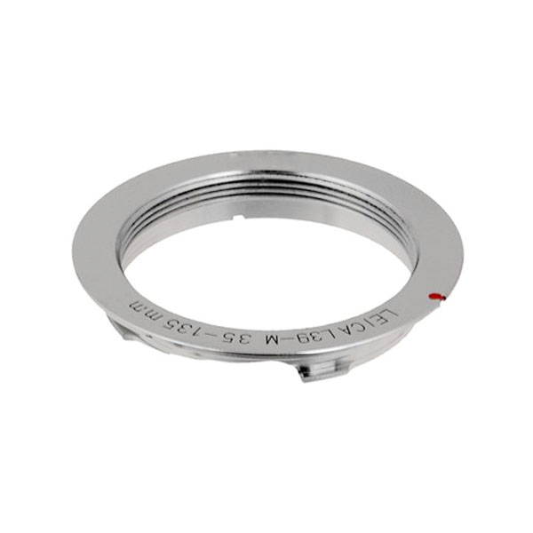 Переходное кольцо для объектива M39 (резьба 39 мм x1, винтовое крепление Leica) к адаптеру Leica M с рамкой 35 мм/135 мм