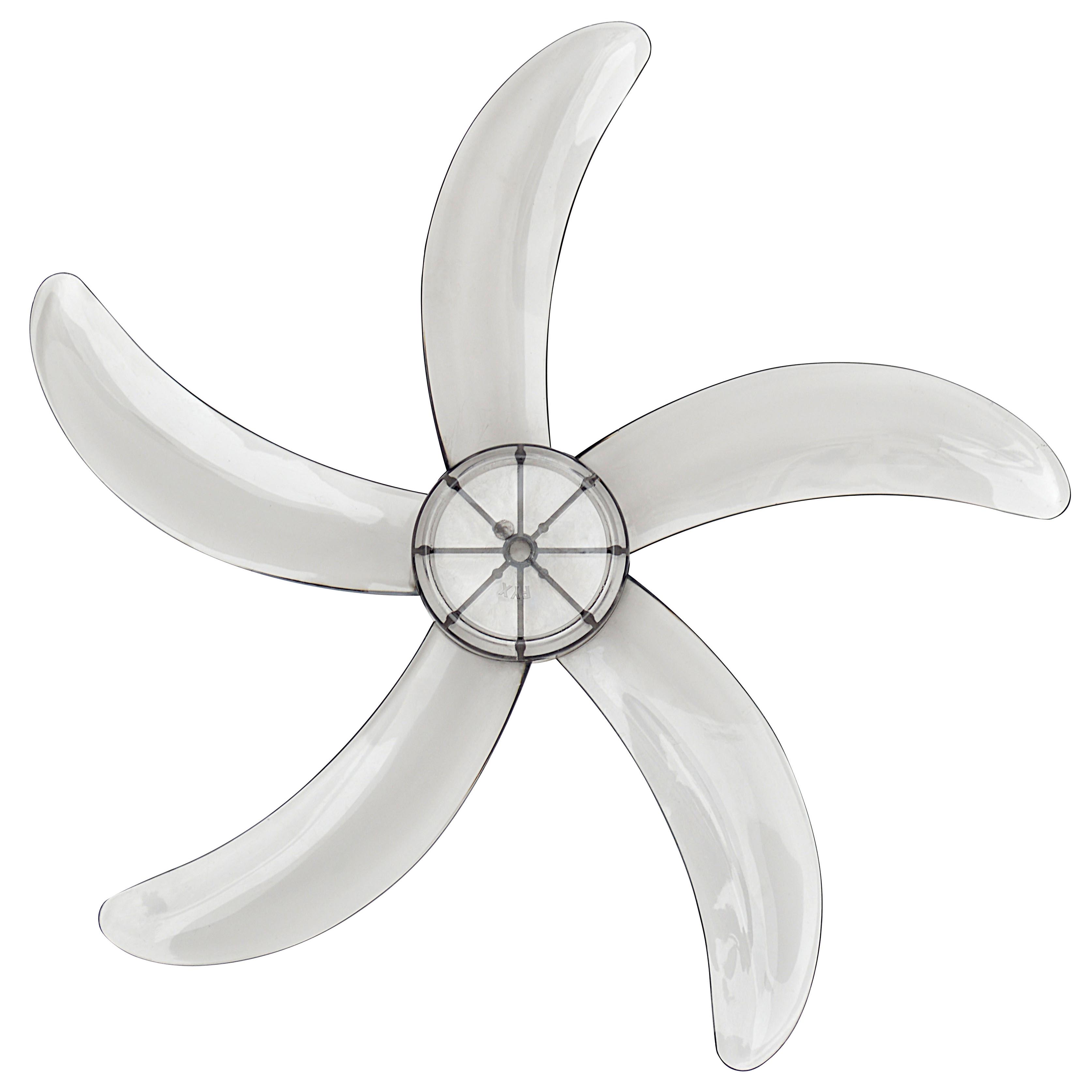 electric fan spare parts 3/5 AS plastic blades with different colors