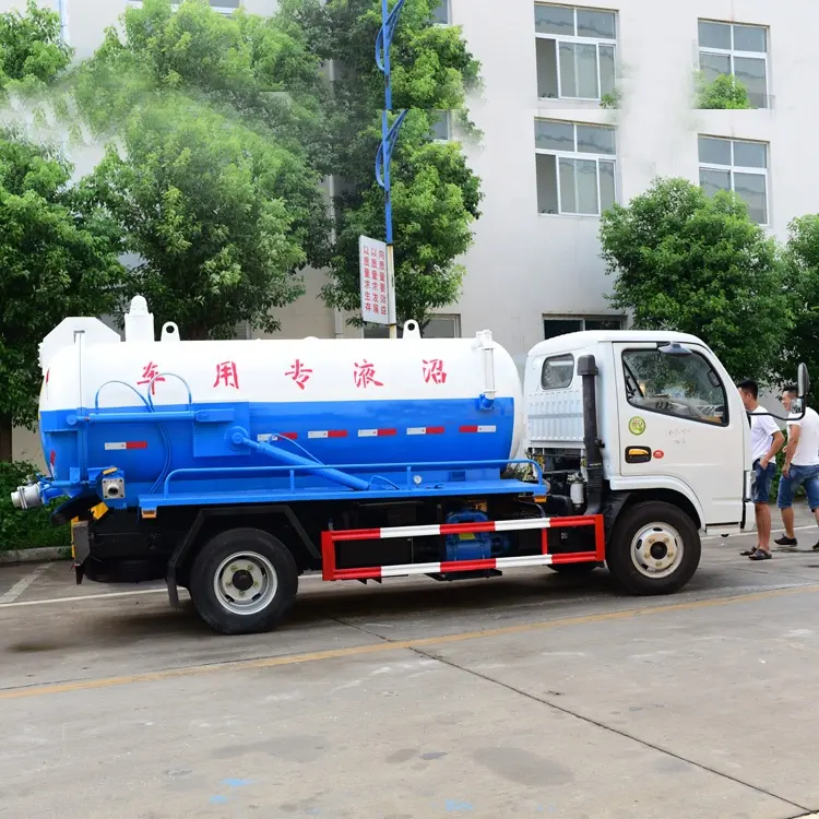 NEW DFAC 3000 Liters/5000liters/8000liters  4 x 2 Vacuum Fecal Suction Truck Price For Sale