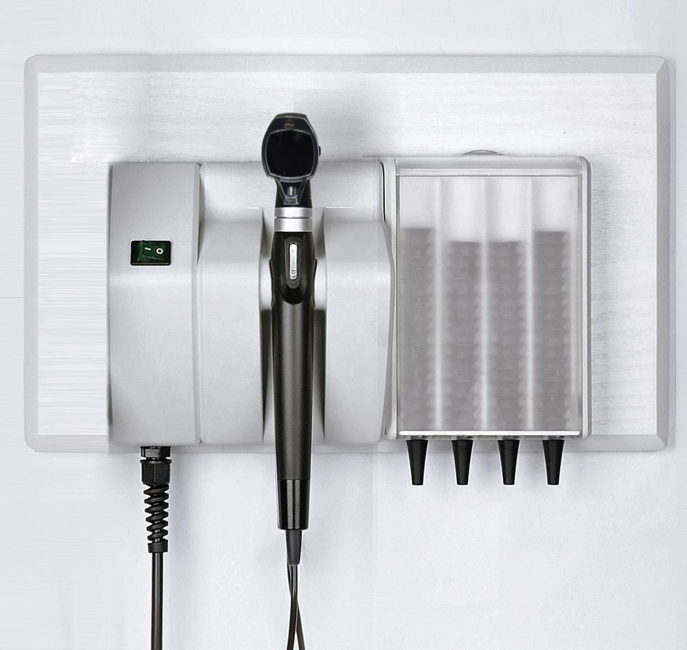 ML-DS300T Лидер продаж настенное светодиодное крепление Otoscope с дозатором для ушей