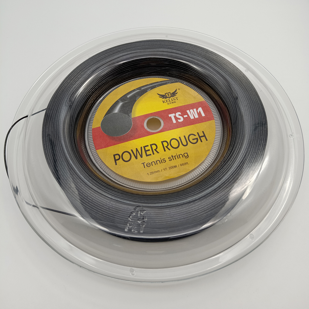 Accept Customized Logo 1.25mm 200m Alu Power Rough Polyester Tennis String