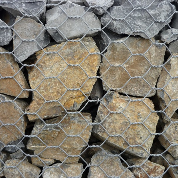 Низкоуглеродная железная проволока Gabion box/проволочная корзина для каменной подпорной стены