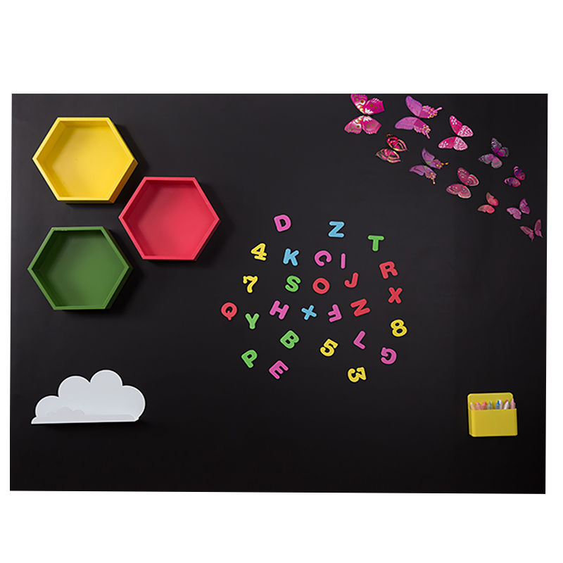 Self Adhesive Chalkboard Wall Sticker Magnetic Blackboard for Kids Drawing and Writing board Home Decoration