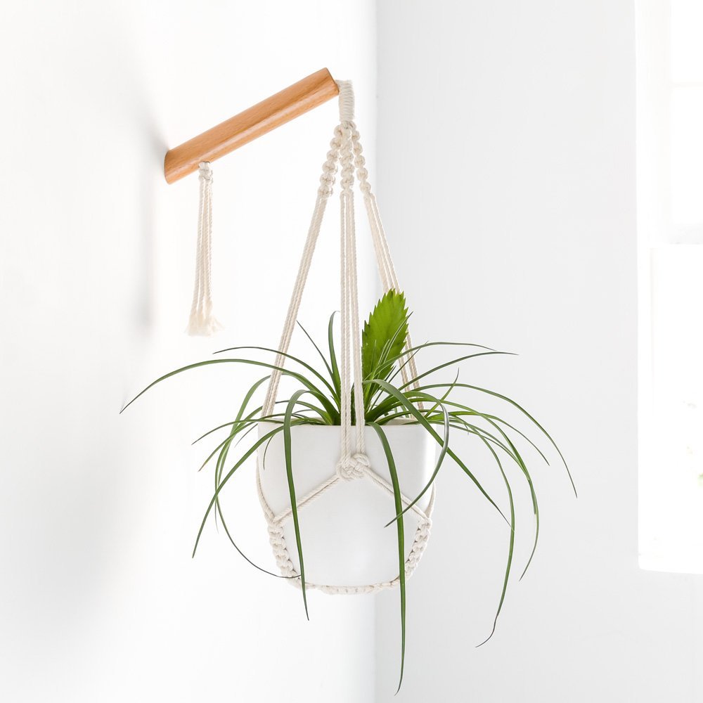 2025 Hot Purchase Products Home Decor Bohemian Style Woven Plant Hanger Home Decor Luxury woven plant hanger