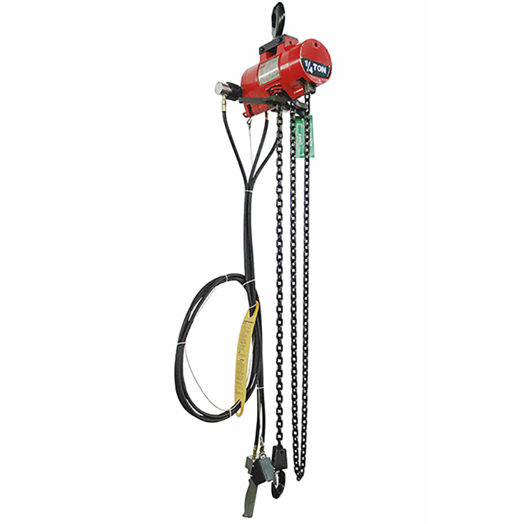 1/4T air powered chain hoist 250kg capacity air hoist air powered hoist