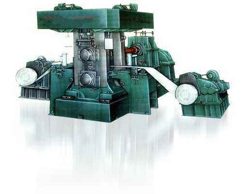 4-hi reversible cold rolling mill