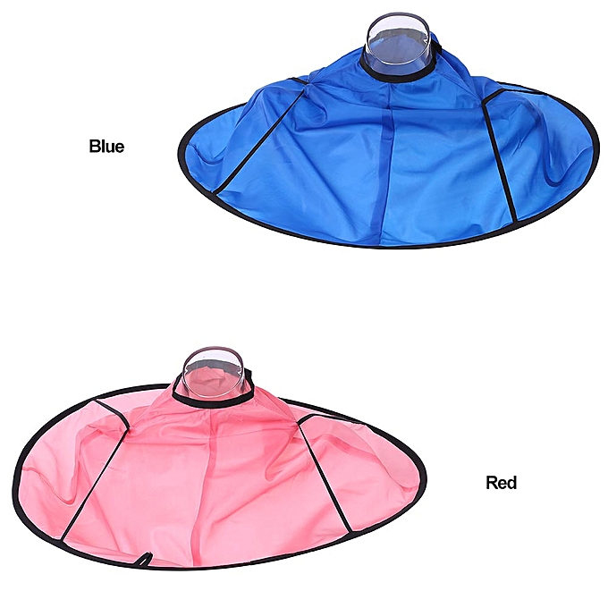 Foldable Hair Cutting Cloak Umbrella Cape Salon Hair Coloring Cloak Hair Cutting Scarf Hairdressing Cloak