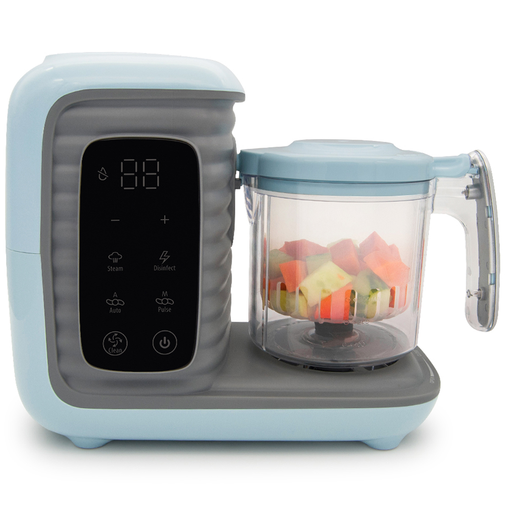 Hot selling electric baby food steamer and chopper in stainless steel for baby food processor maker